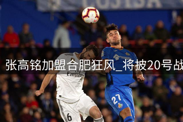 张高铭加盟合肥狂风 将披20号战袍征战新赛季